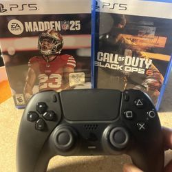 Brand New Controller And Games