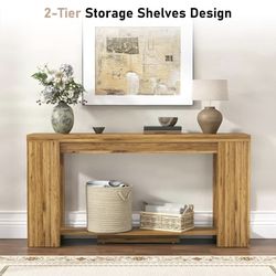 63in console table. Brand new in box