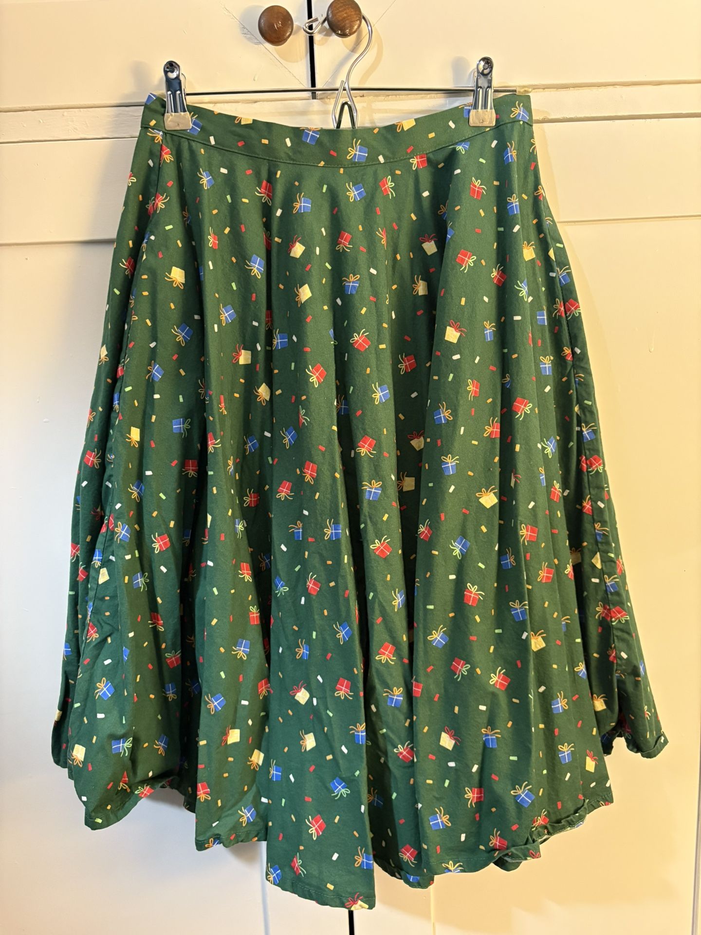 Unique Vintage holiday Skirt