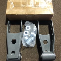 2-3” Rear Lowering Drop Shackles Silverado Sierra 1/2 Ton  2007/ To 2018 NEW