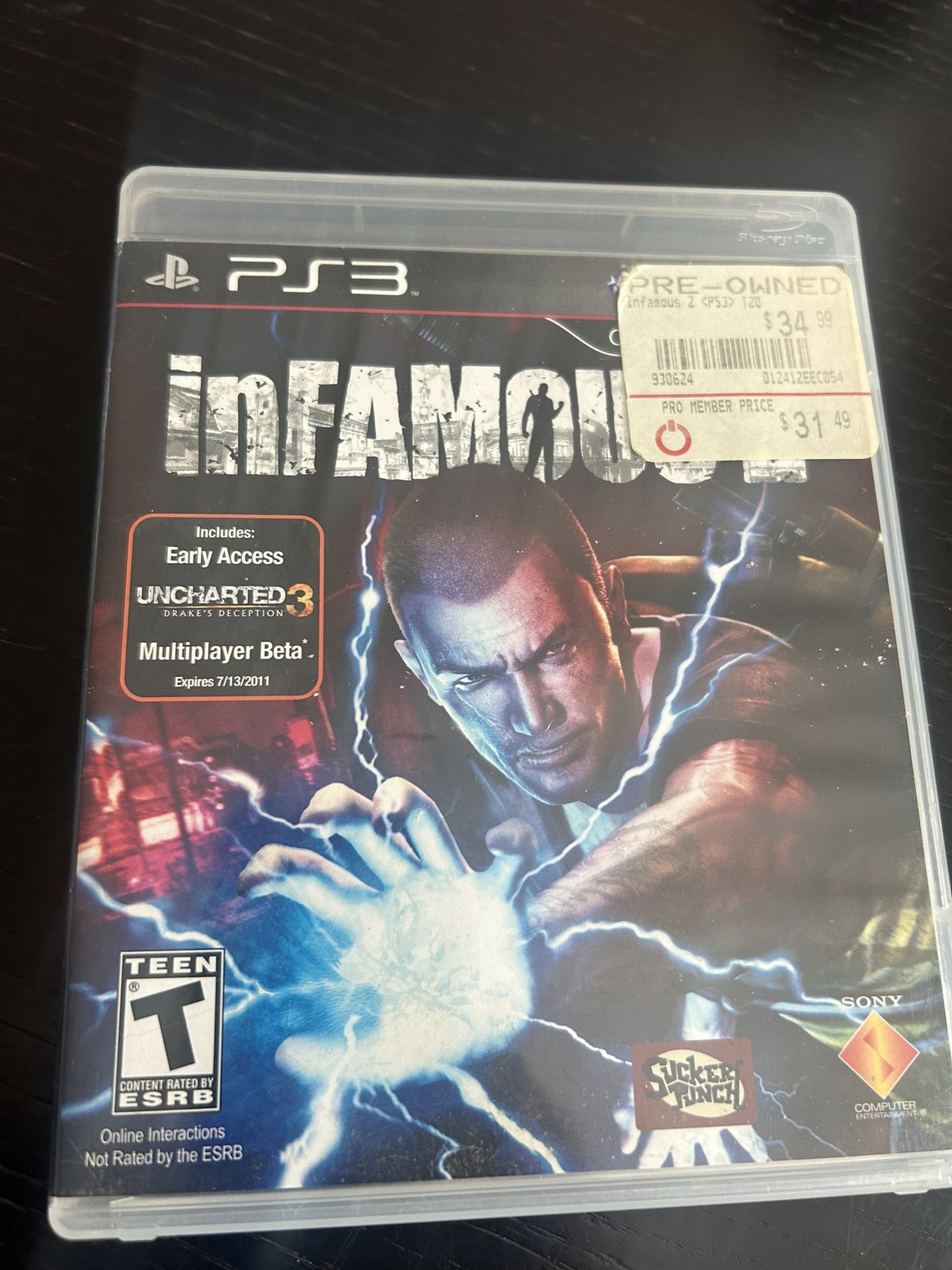Infamous 2 PS3 Playstation 3 - Complete CIB 