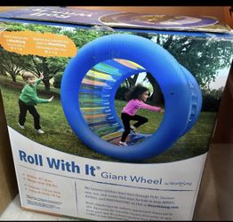Giant Inflatable Rolling Wheel