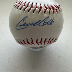 GERRIT COLE SIGNED NEW YORK YANKEES RAWLINGS AUTOGRAPHED BASEBALL W/COA 676