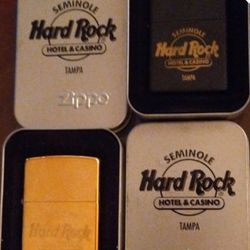 Collector Hard Rock Tampa Florida  Zippo Lighters