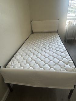 🛏️ TWO TWIN BEDS + MATTRESSES — $150 FOR BOTH! 🛏️