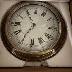 Vintage Napoleon Style Wall Clock