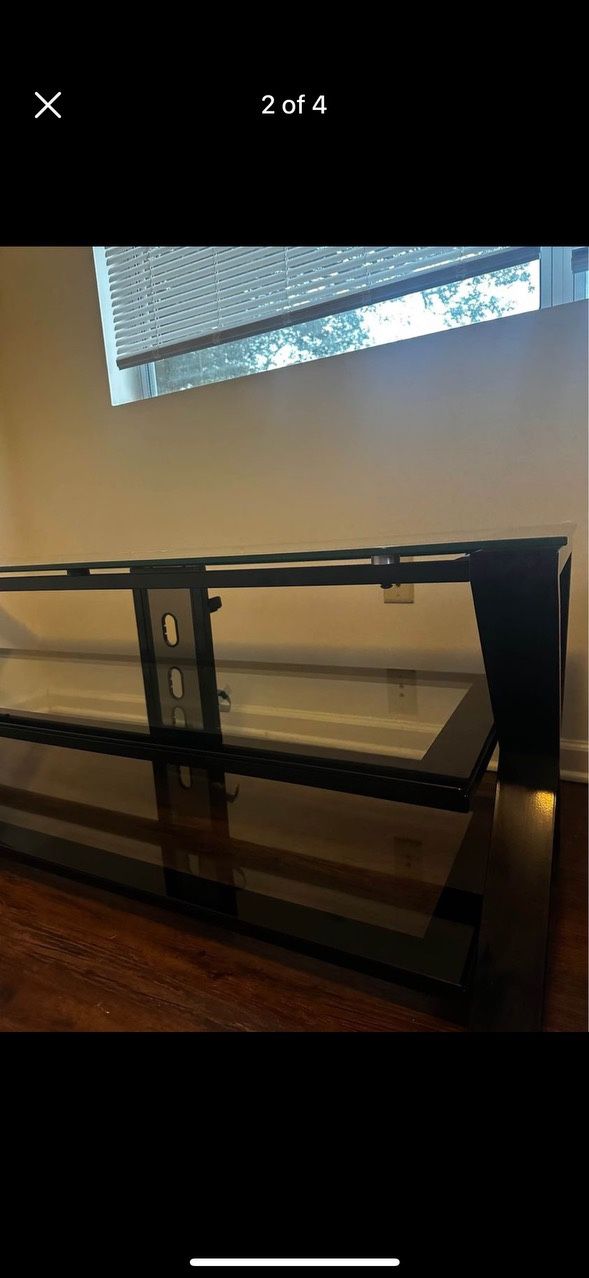 Glass TV Stand