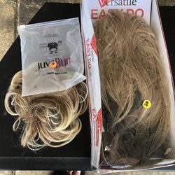 2  Brand New Hair Prices One Bun N One Long Wig Only 25)