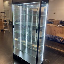 Wall Mounted Extra Vision Display Showcase 