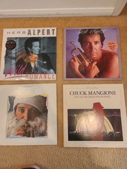 Herb Alpert & Chuck Mangione vintage vinyl