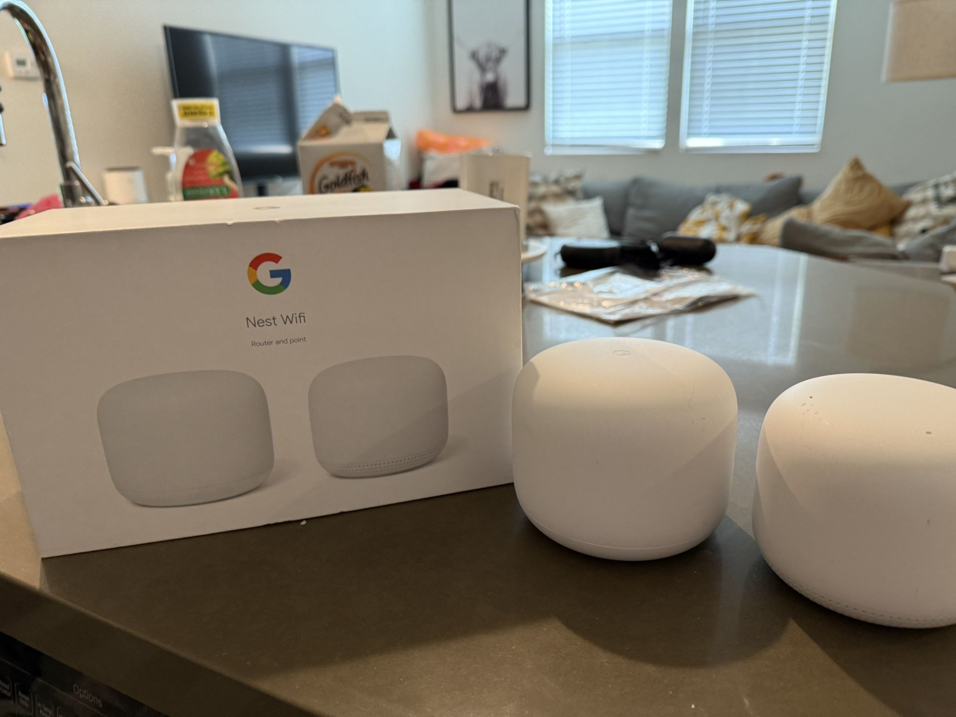 Google Nest WiFi Router & Point
