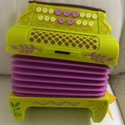 Disney Encanto Mirabel's Musical Accordion - Great as Costume Accessory or for Pretend Play!