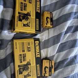 DEWALT ROTARY HAMMER W/BATTERY