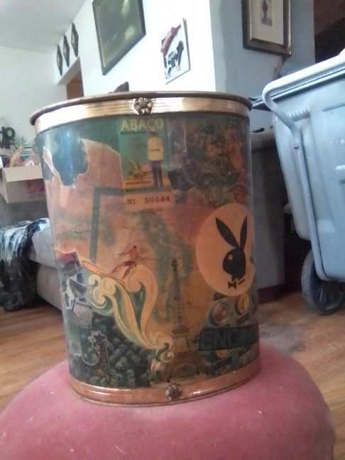 Vintage Playboy Trashcan