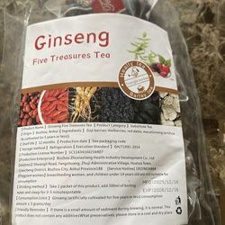 Five treasures Tea