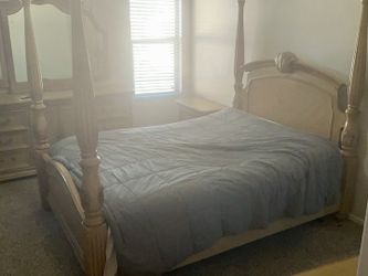 Complete bedroom suite with adjustable powered bed