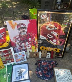 Chiefs Bedroom  decor