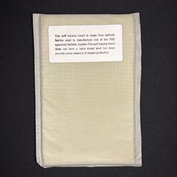 PB Trauma Plate Insert 5"x8" Soft Impact Panel Body Armor For Bullet Proof Vest