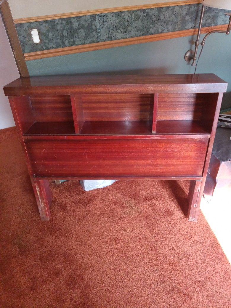 Cherry Wood Finished Headboard 