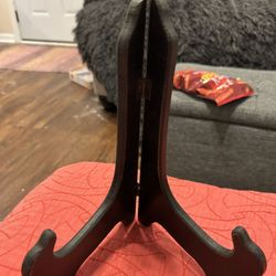 Black 9” Plate Stand Easel Display Holder