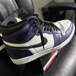 2020 Air Jordan 1 ‘Court Purple’ Retro high OG Size 11