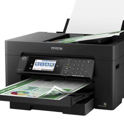 Epson Workforce Pro WF-7820 Wireless All-in-One Wide-Format Printer with Auto 2-Sided Print 13" x 19", Copy, Scan & Fax, 50-Page ADF, 250-sheet Paper 