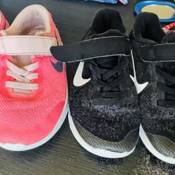 Little Girl Nike Shoes Size 11c 
