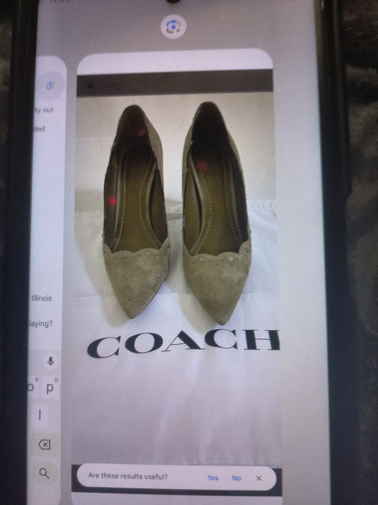Coach Waverly Pumps Suede