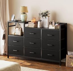 Black TV Stand Dresser