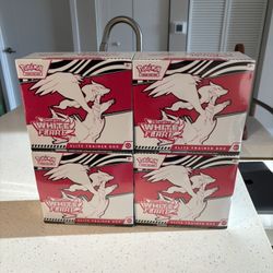 Pokemon Scarlet & Violet White Flare Elite Trainer Box 
