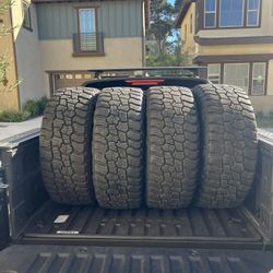 Mickey Thompson Baja Boss A/T 265/50R20 All-Terrain Tires (Set of 4)