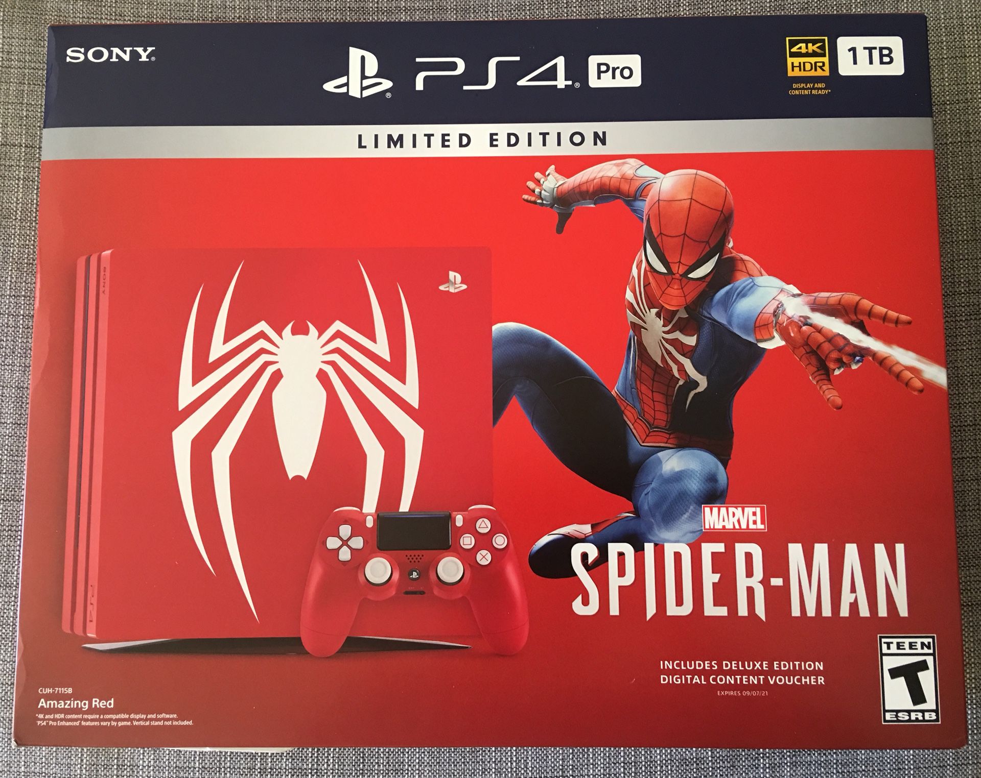 Spider-Man Playstation 4 Pro Limited Edition Console ONLY for Sale in Albany, CA OfferUp