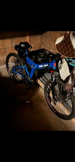Folding mountain E bike