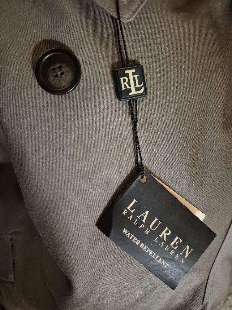 Ralph Lauren Mens Lined Raincoat