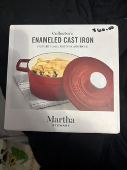 Martha Steward Enameled Cast Iron