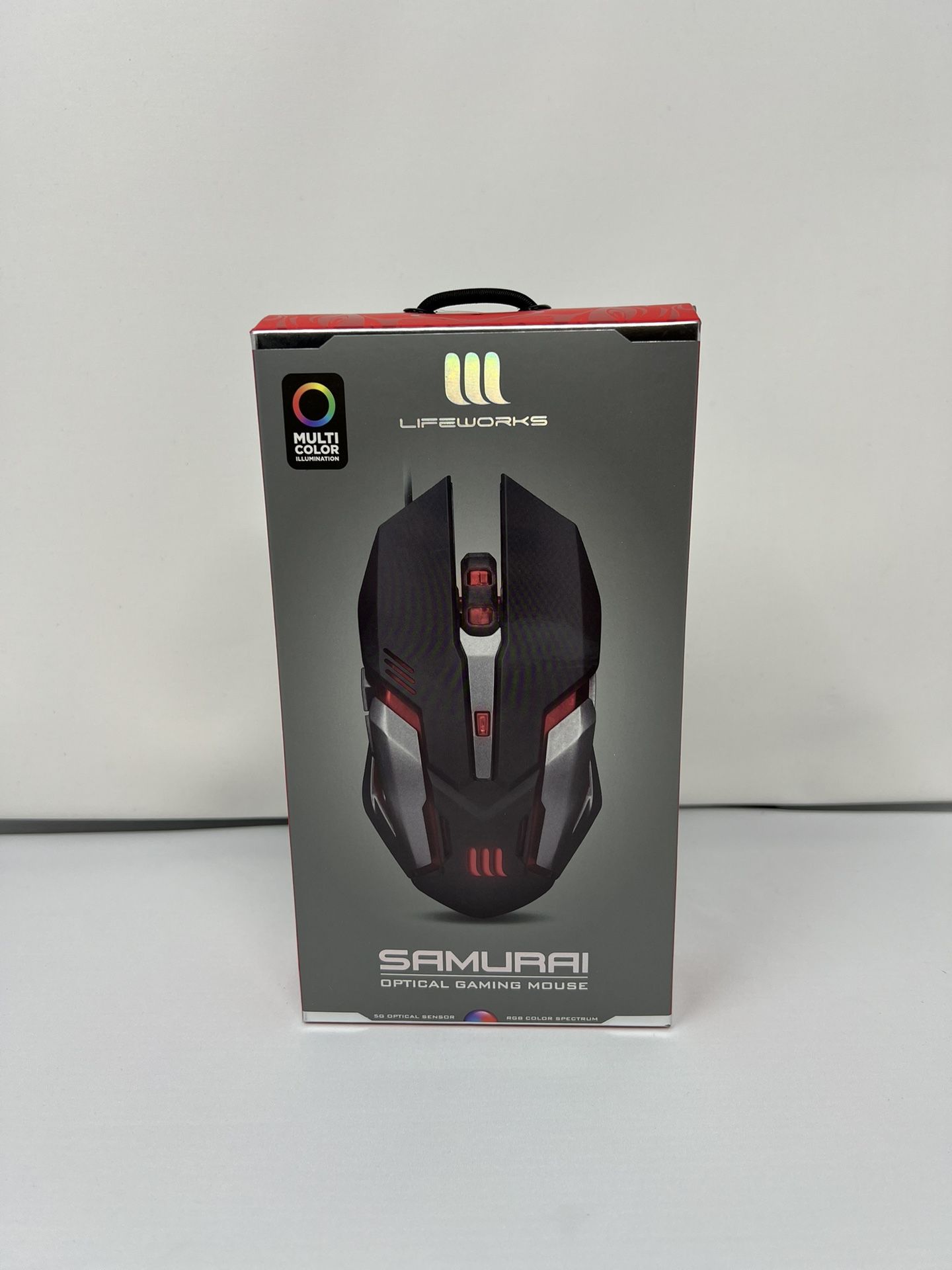 Samurai Optical Gaming Mouse Multi Color LW-BL-GM1000B
