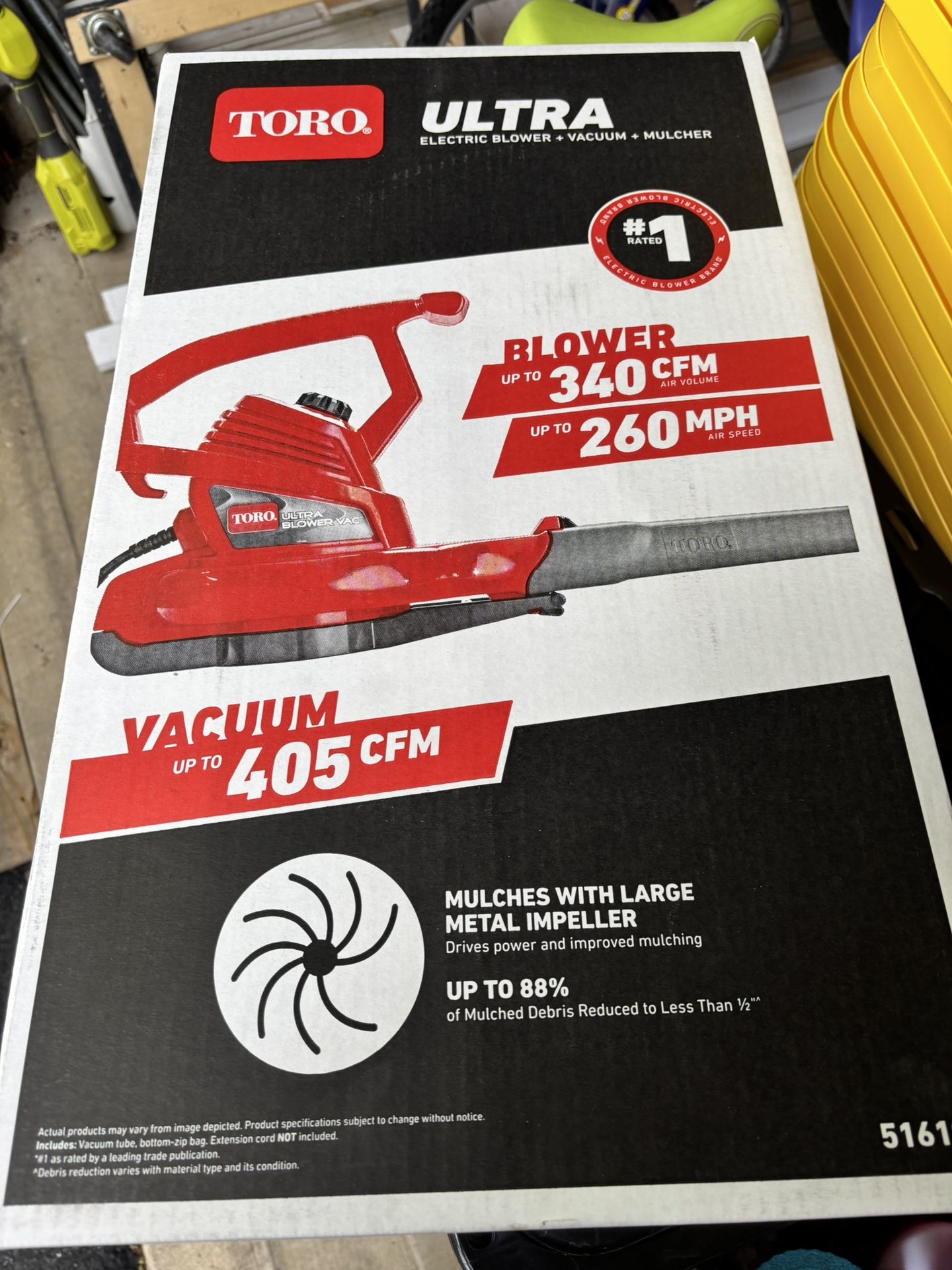 Toro 51619 Ultra Electric Blower Vac
