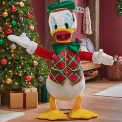 4 ft. Animated Donald Duck Holiday Animatronic 