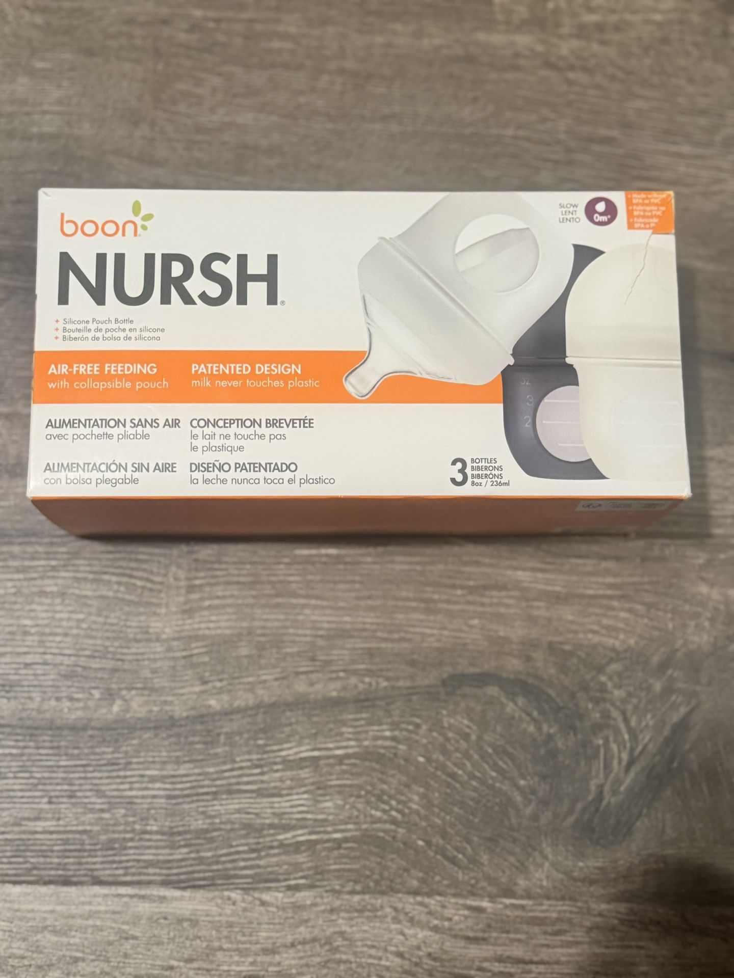 Boon Nursh Silicon Pouch Bottles