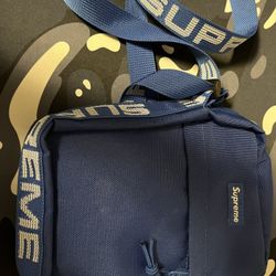 Supreme Shoulder Bag Blue