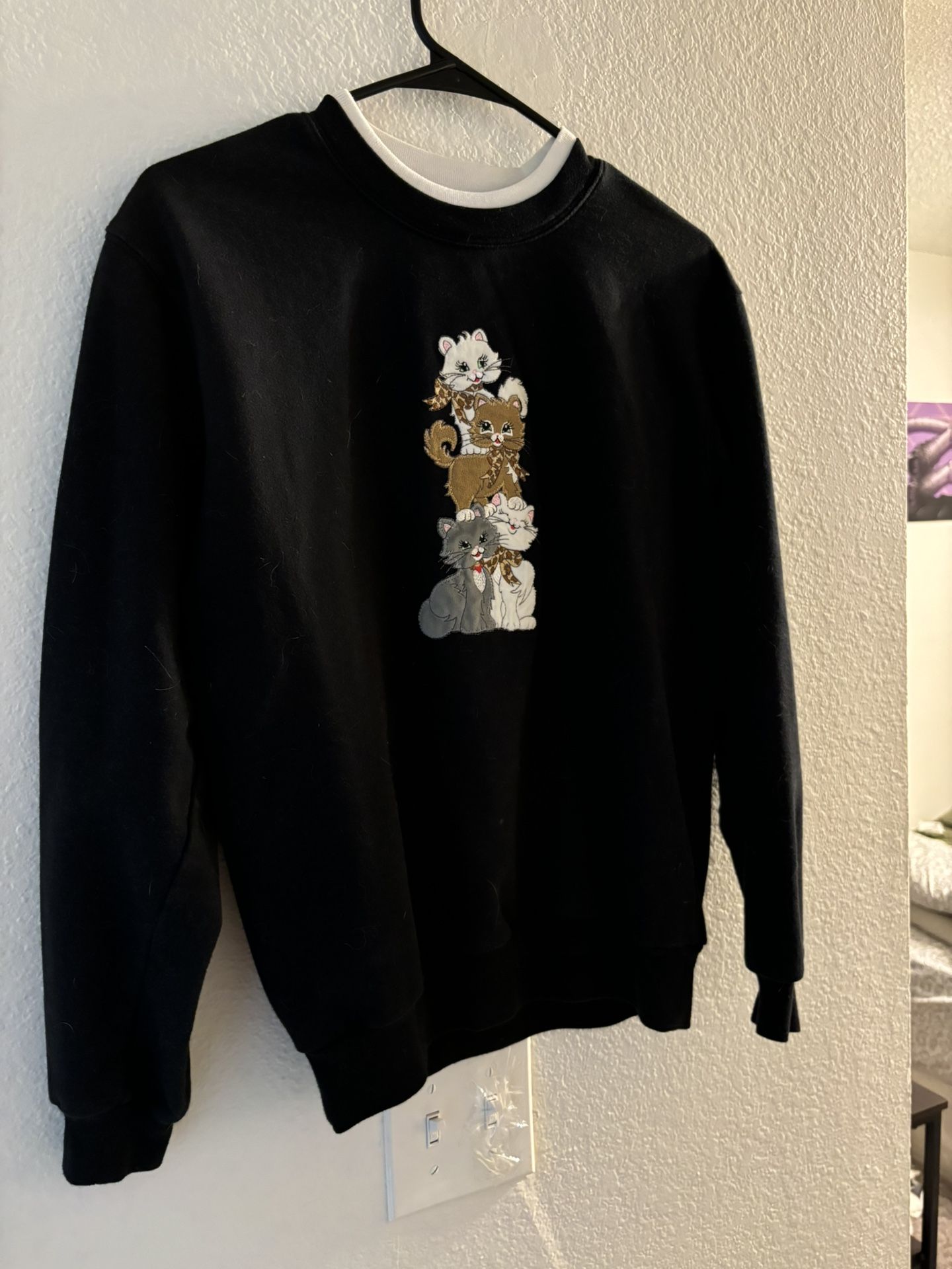 Vintage Cat Sweater
