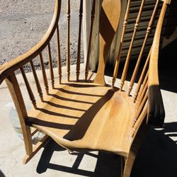 Vintage Rocking Chair With Cushions Free Delivery