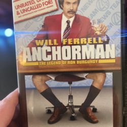 Anchorman: The Legend of Ron Burgundy (DVD, 2004, Extended Edition)