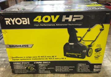 Ryobi Cordless Snowblower