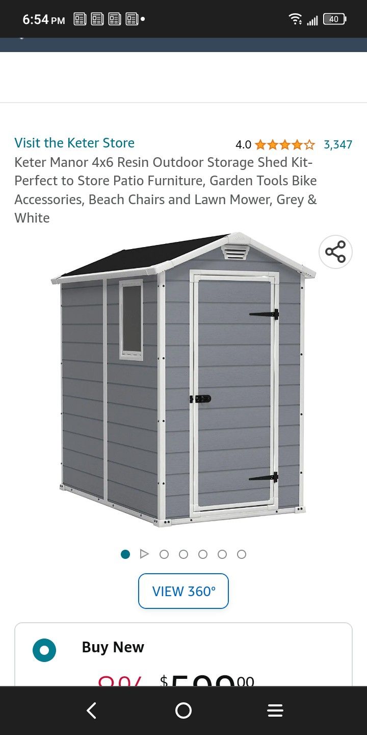 Plastic Storage Shed for Sale in Phoenix, AZ OfferUp