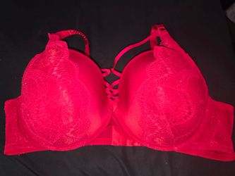 Torrid Red Lace Push-Up Bra