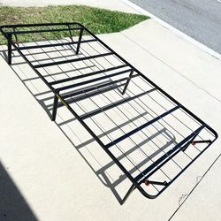 Selling a portable twin bed base.