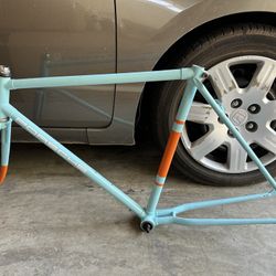 Large Porsche Bicycle Frame