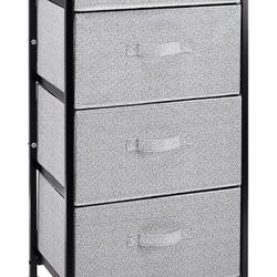 Amazon Basics Fabric 4-Drawer Storage Dresser