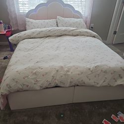 Full Bed Frame And Matress Include 